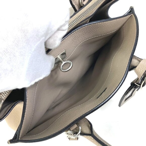 LOUIS VUITTON M53017 Shoulder Bag City Steamer MM 2WAY Hand Bag Calfskin gray - Picture 10 of 16